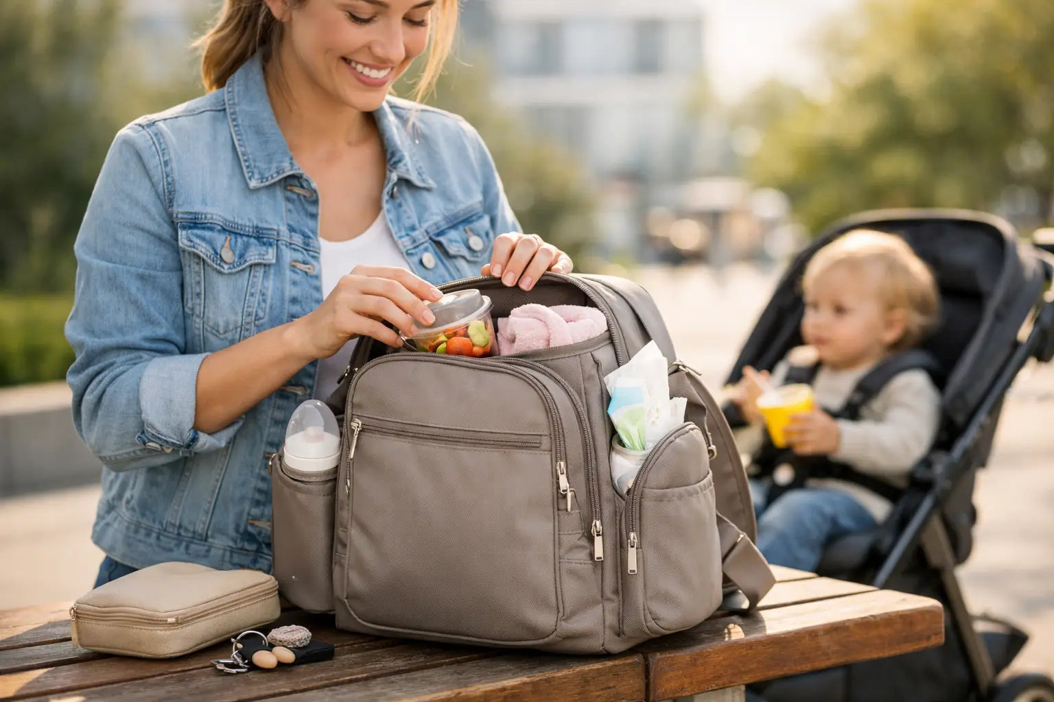Bags With Compartments for Moms That Keep Up
